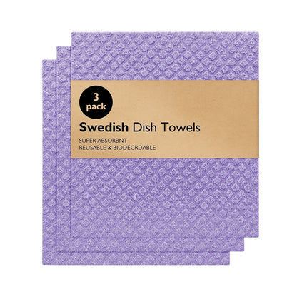 Magic Cleaning Dish Cloths: Absorbent Swedish Dishcloth Set