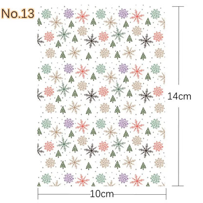 Transfer Paper for Polymer Clay - Forest Floral Design
