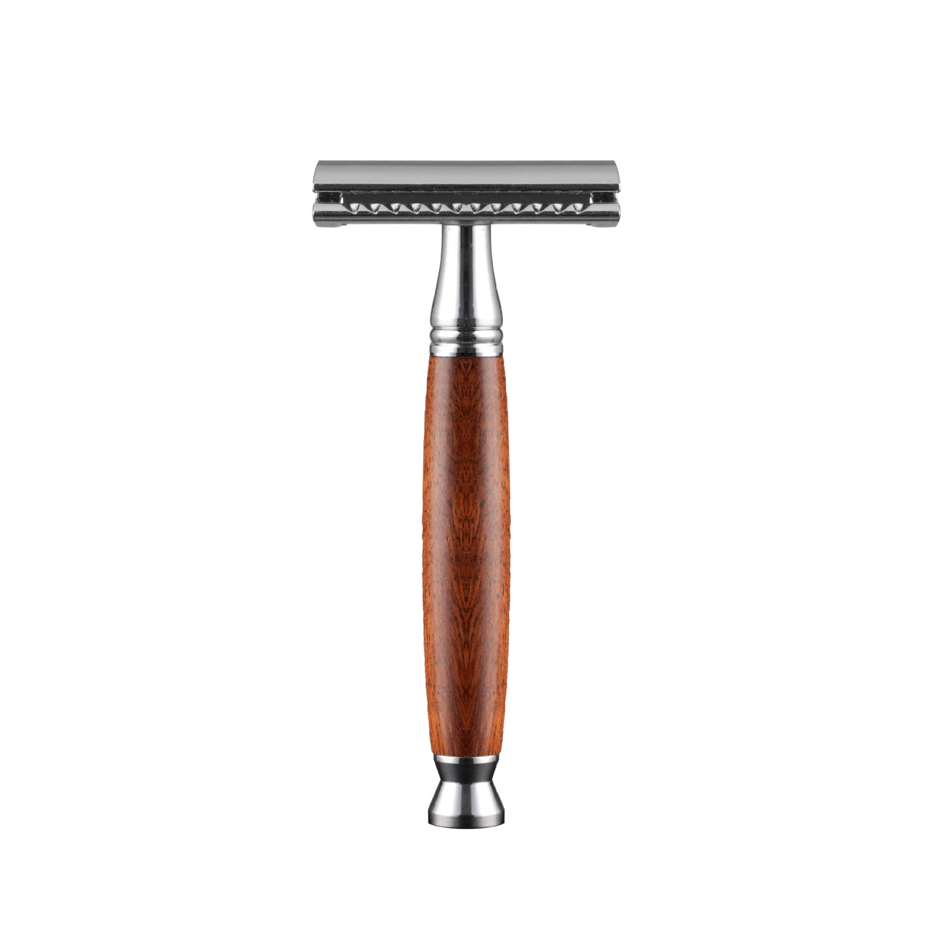 Double Edge Razor - Eco-Friendly Wood Handle Shaver