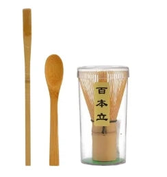 Bamboo Matcha Whisk: Matcha Whisk - Handcrafted Bamboo Chasen for Authentic Tea