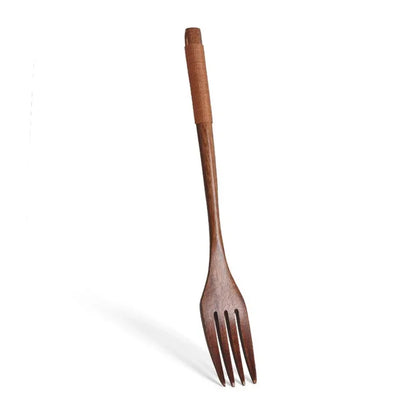 3Pcs Japanese Wooden Reusable Sushi Chopsticks Spoon Cutlery Set Non-slip Travel Dinnerware Suit Tableware Kitchen Tools