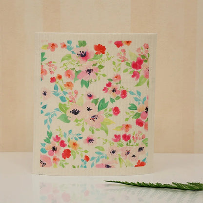 Swedish Dishcloths: Reusable Cactus & Floral Washcloths
