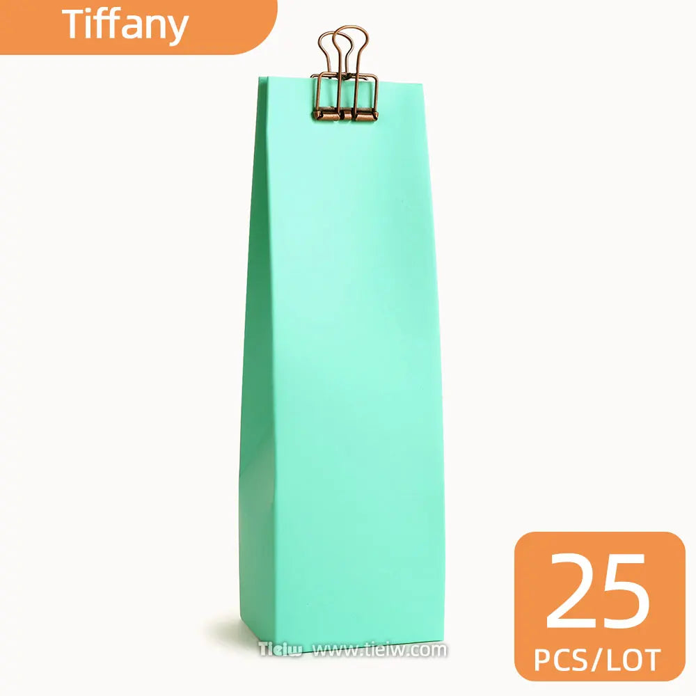 Paper Bags: 25PCS Wedding Favor Bags - Mini Gift Paper Boxes