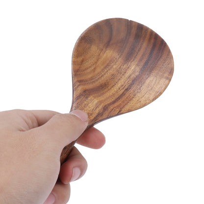 Wood Spoon - Large Wooden Kitchen Paddle Scoop