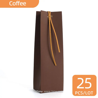 Paper Bags: 25PCS Wedding Favor Bags - Mini Gift Paper Boxes