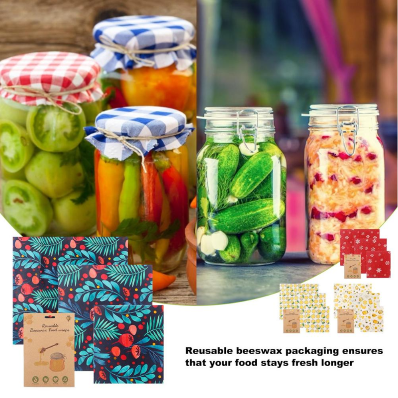 Beeswax Food Wraps: Eco-Friendly Reusable Kitchen Covers