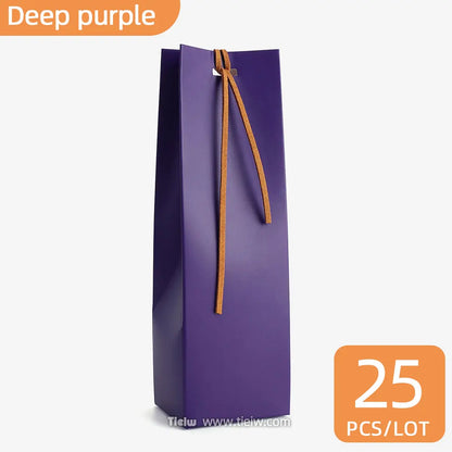 Paper Bags: 25PCS Wedding Favor Bags - Mini Gift Paper Boxes