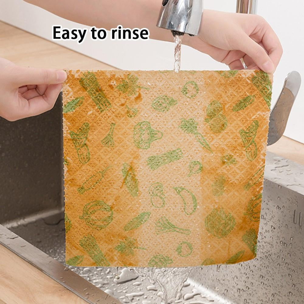 Multi-Purpose Wet Wipes - 50 Sheet Roll, Cute Patterns