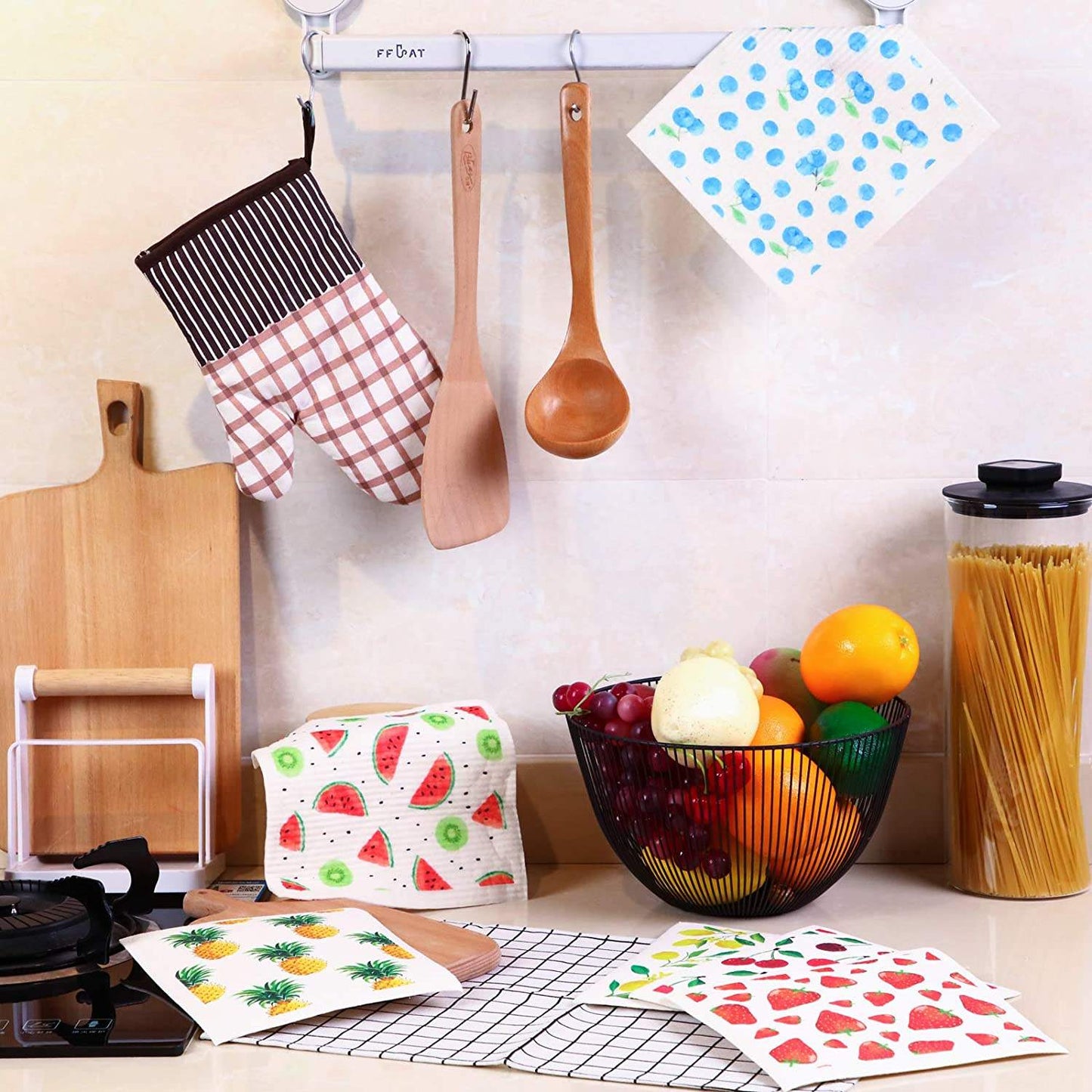 Eco-Friendly Swedish Dishcloth - Super Absorbent & Reusable