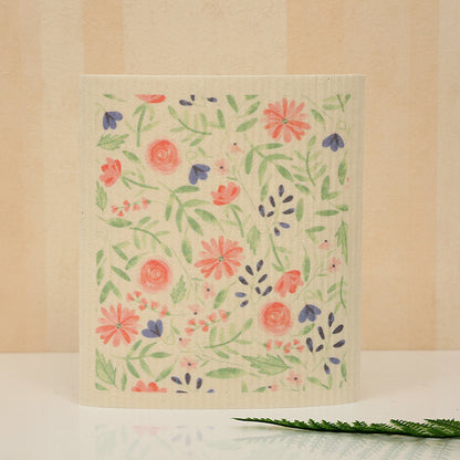 Swedish Dishcloths: Reusable Cactus & Floral Washcloths