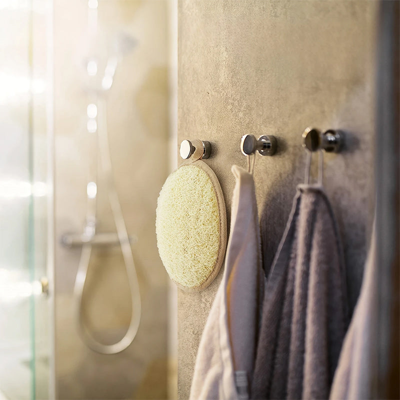 Natural Loofah Exfoliating Sponge - Soft Shower Scrubber