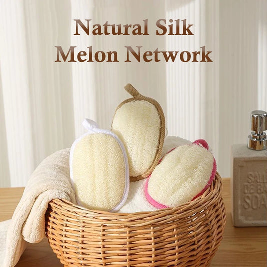 Natural Loofah Sponge - Soft Exfoliating Bath Brush