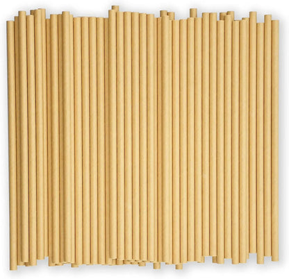 200 pieces Green bamboo paper straw for drinking  biodegradable drinking straws kitchen accessories