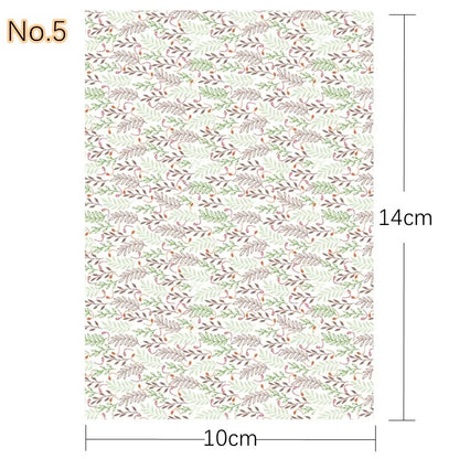 Transfer Paper for Polymer Clay - Forest Floral Design