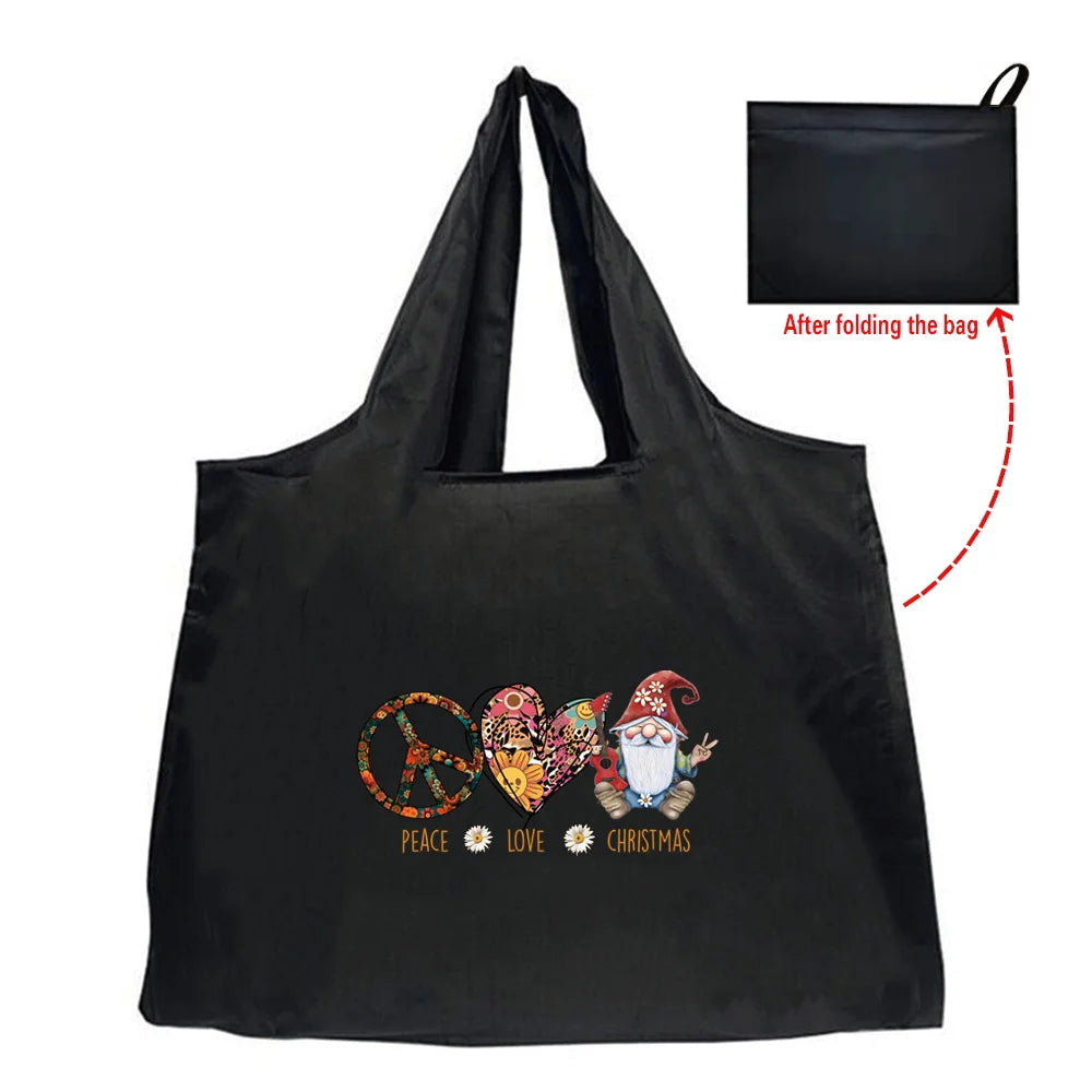 Eco-Friendly Tote Bag: Reusable Folding Shopping Handbag
