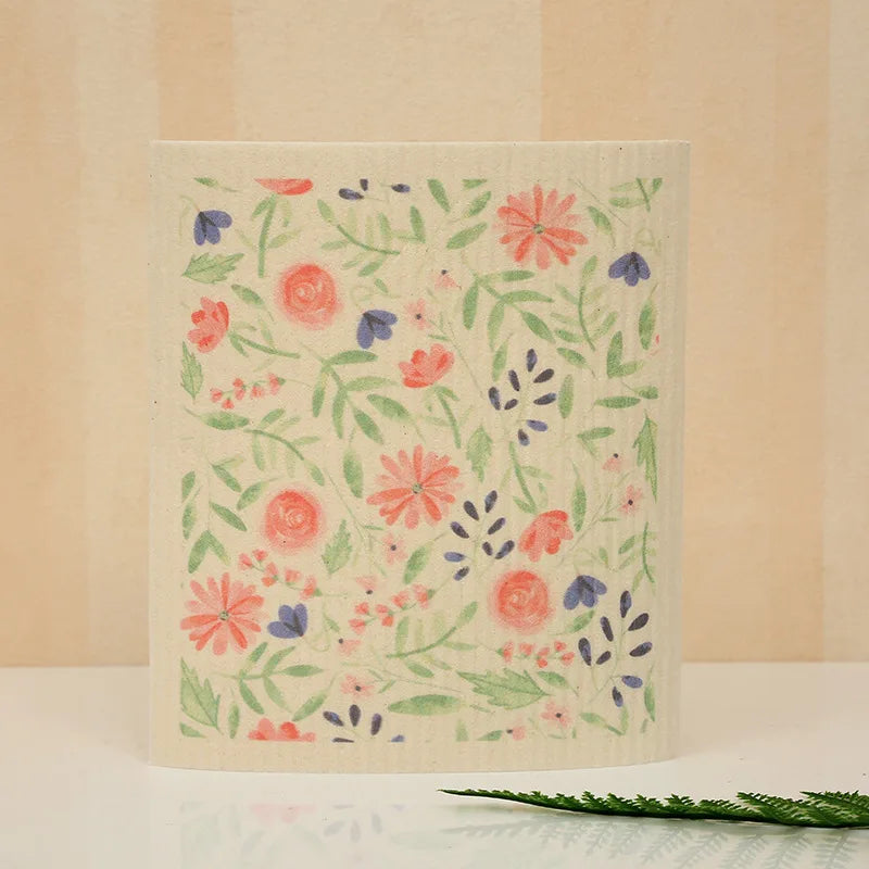 Swedish Dishcloths: Reusable Cactus & Floral Washcloths