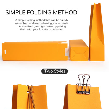Paper Bags: 25PCS Wedding Favor Bags - Mini Gift Paper Boxes