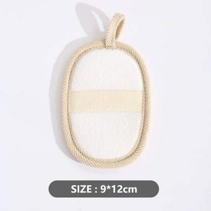 Natural Loofah Sponge - Soft Exfoliating Bath Brush