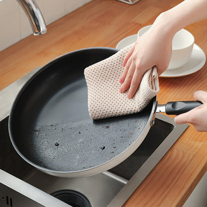 Cotton Honeycomb Dishcloth - Soft, Absorbent, Quick-Dry