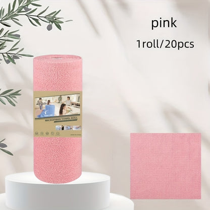 Kitchen Dish Towels: 4M Reusable Dish Cloth Roll - Washable Cleaning Wipes