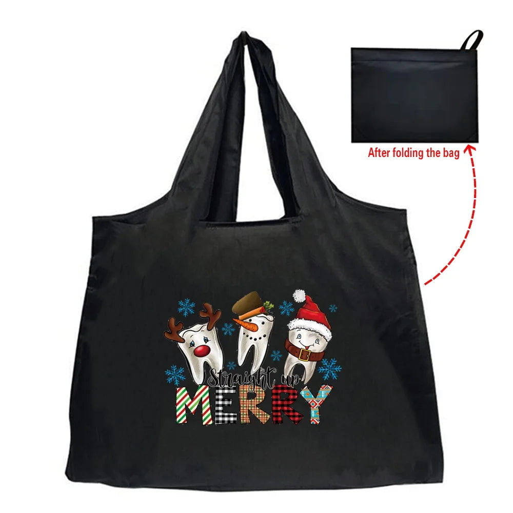 Eco-Friendly Tote Bag: Reusable Folding Shopping Handbag