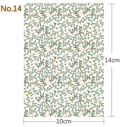 Transfer Paper for Polymer Clay - Forest Floral Design