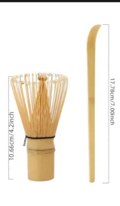 Bamboo Matcha Whisk: Matcha Whisk - Handcrafted Bamboo Chasen for Authentic Tea