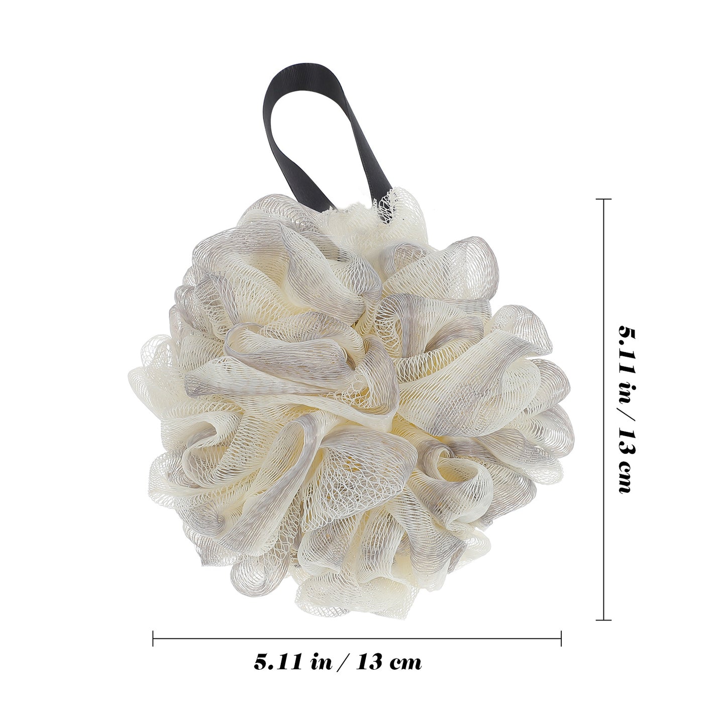 Loofah Sponge: Exfoliating Shower Scrubbers - 4Pcs Colorful Bath Essentials