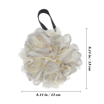 Loofah Sponge: Exfoliating Shower Scrubbers - 4Pcs Colorful Bath Essentials