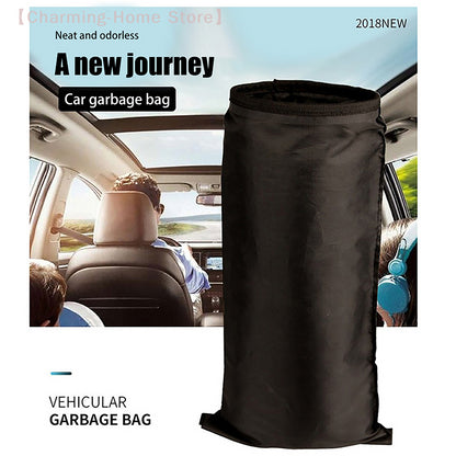 Car Trash Container - Back Seat Sandbag Organizer