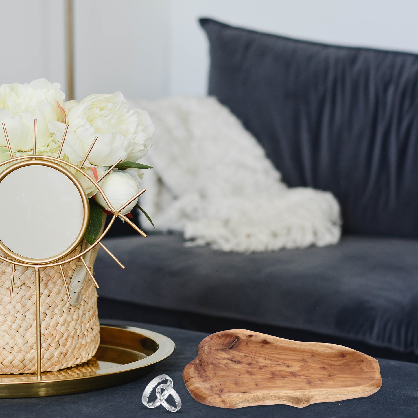 Bamboo Serving Tray: Eco-Friendly Serving Dish for Parties