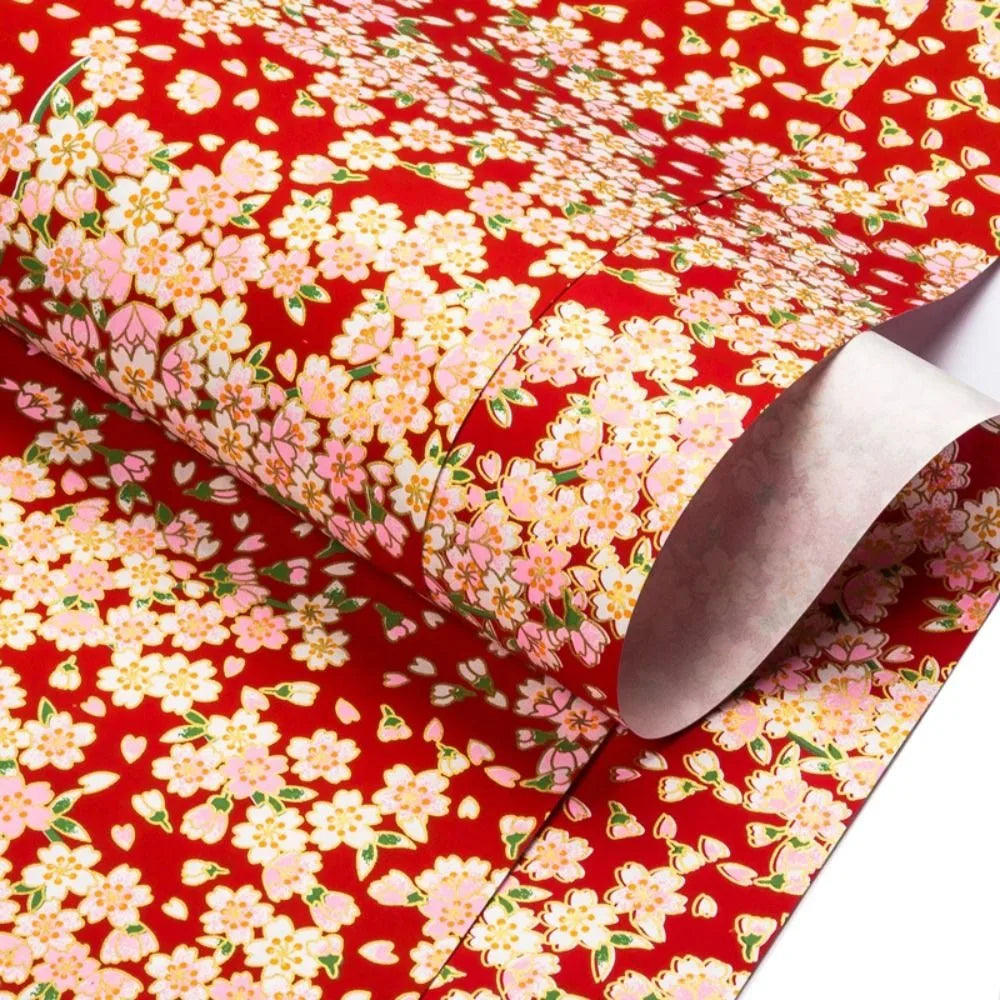 Gift Wrap: Origami Sakura Gift Wrap Paper - 42x58cm Japanese Craft