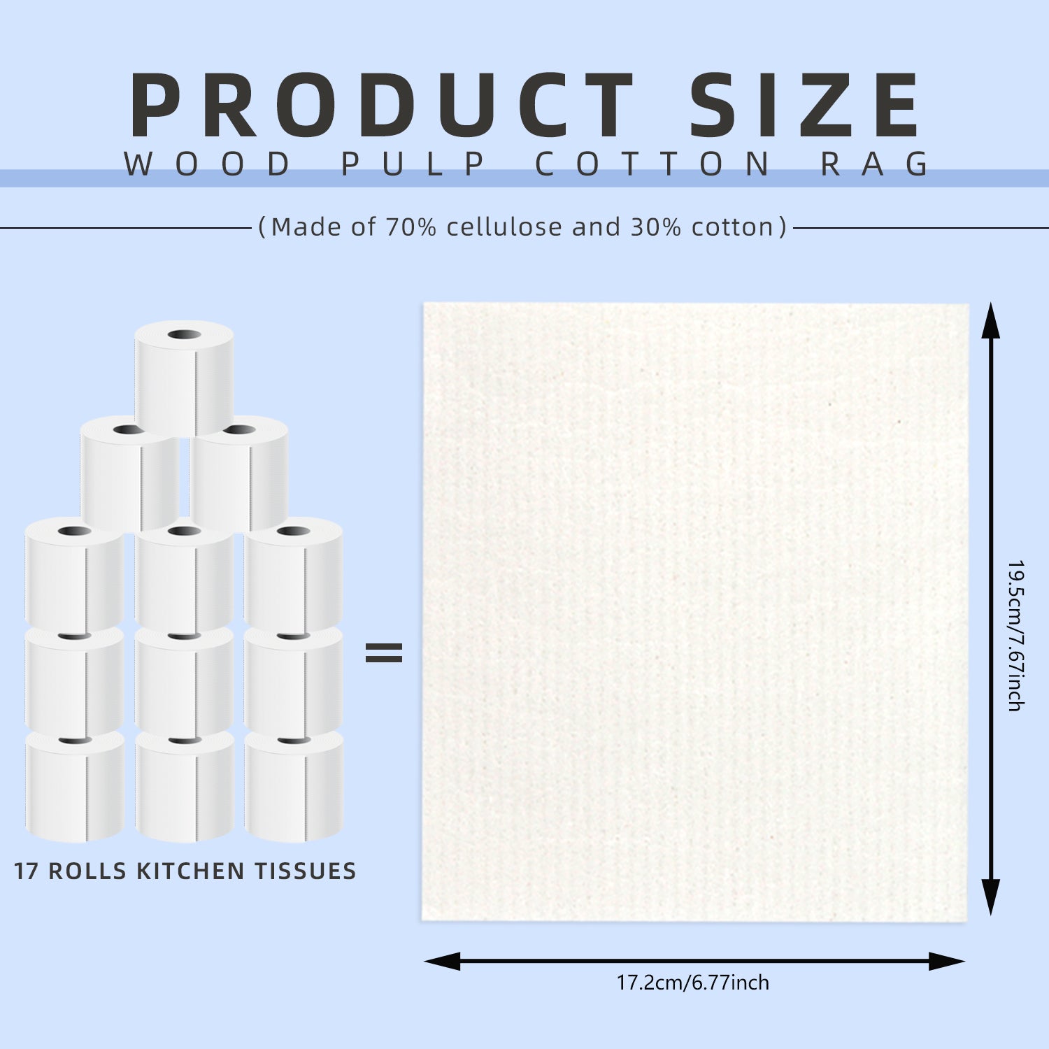 Magic Cleaning Dish Cloths: Absorbent Swedish Dishcloth Set