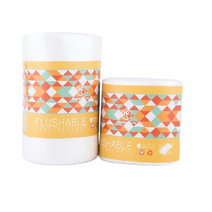 Bamboo Baby Wipes - Biodegradable & Flushable Liners