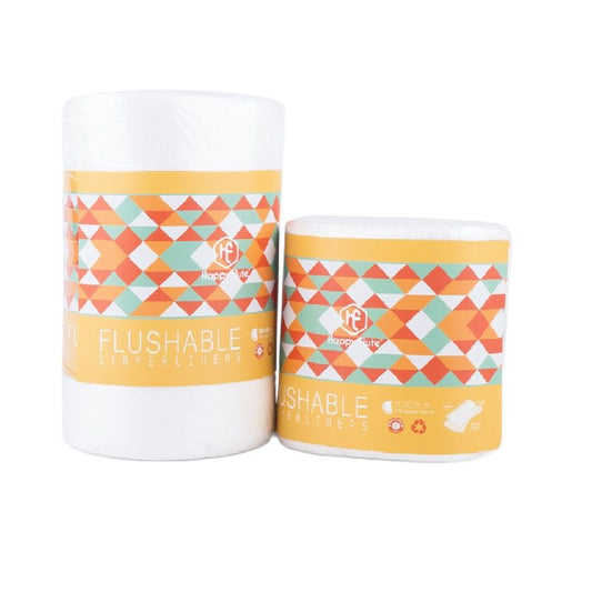 Bamboo Baby Wipes - Biodegradable & Flushable Liners