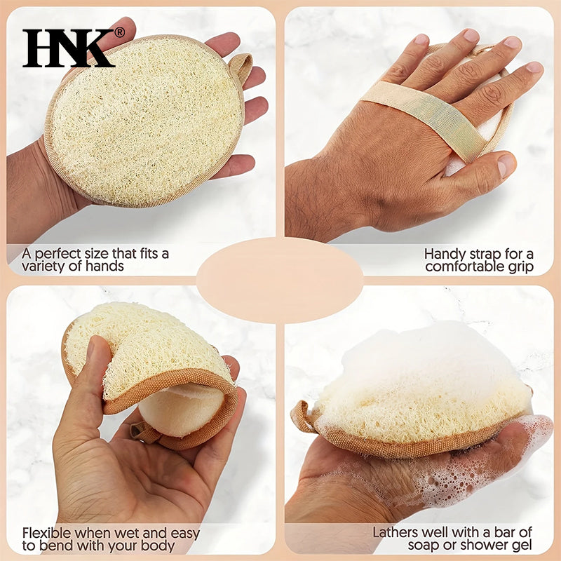 Natural Loofah Sponge - Soft Shower Scrubber