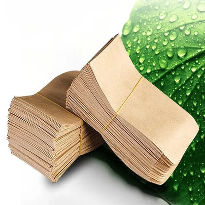 Kraft Paper Gift Bags 100pcs - Mini Envelopes for Candy & Cookies