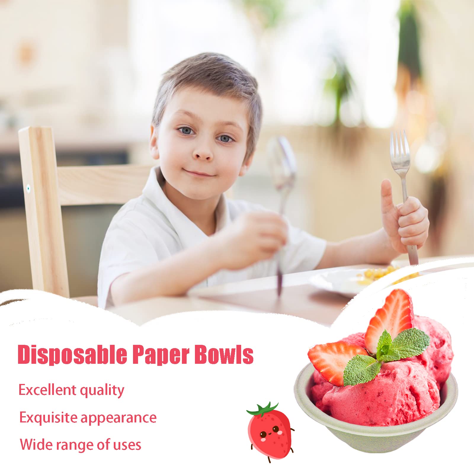 Eco-Friendly Paper Plates - Organic Disposable Partyware