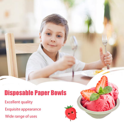 Eco-Friendly Paper Plates - Organic Disposable Partyware