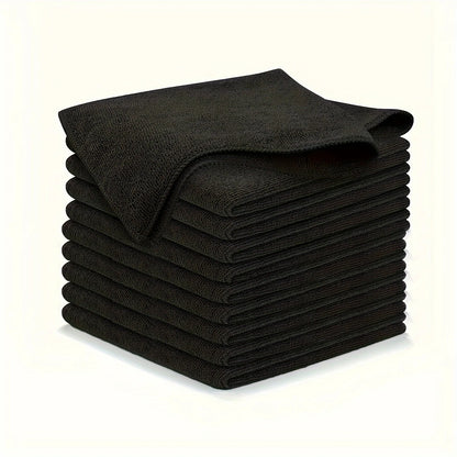 Machine Washable Microfiber Cloths 10Pcs, Home Cleaning Set, for Dusting Mopping, Eco-Friendly Choice