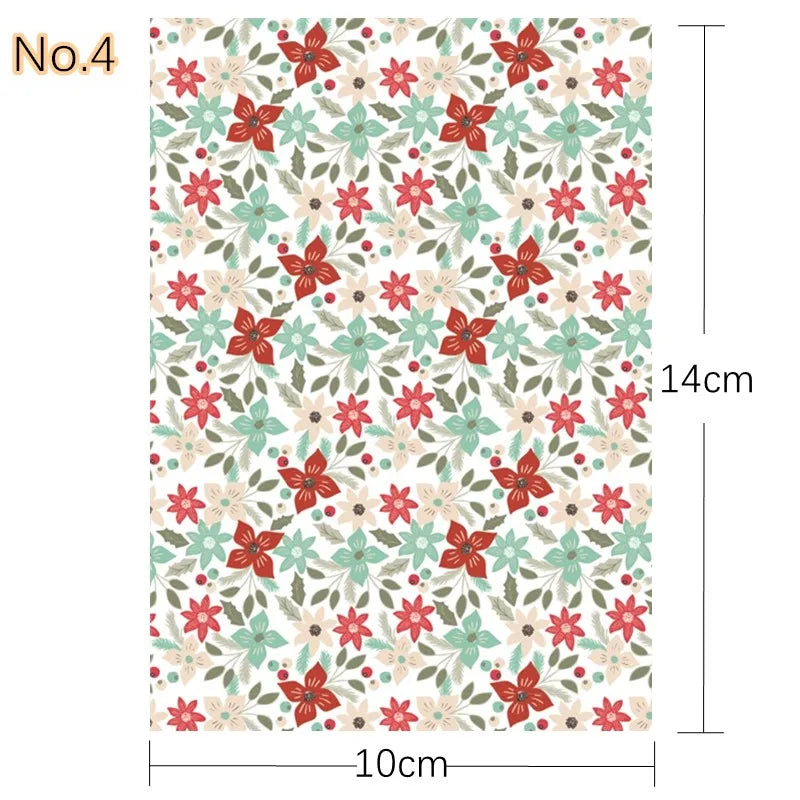 Transfer Paper for Polymer Clay - Forest Floral Design