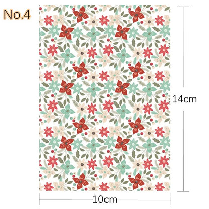 Transfer Paper for Polymer Clay - Forest Floral Design