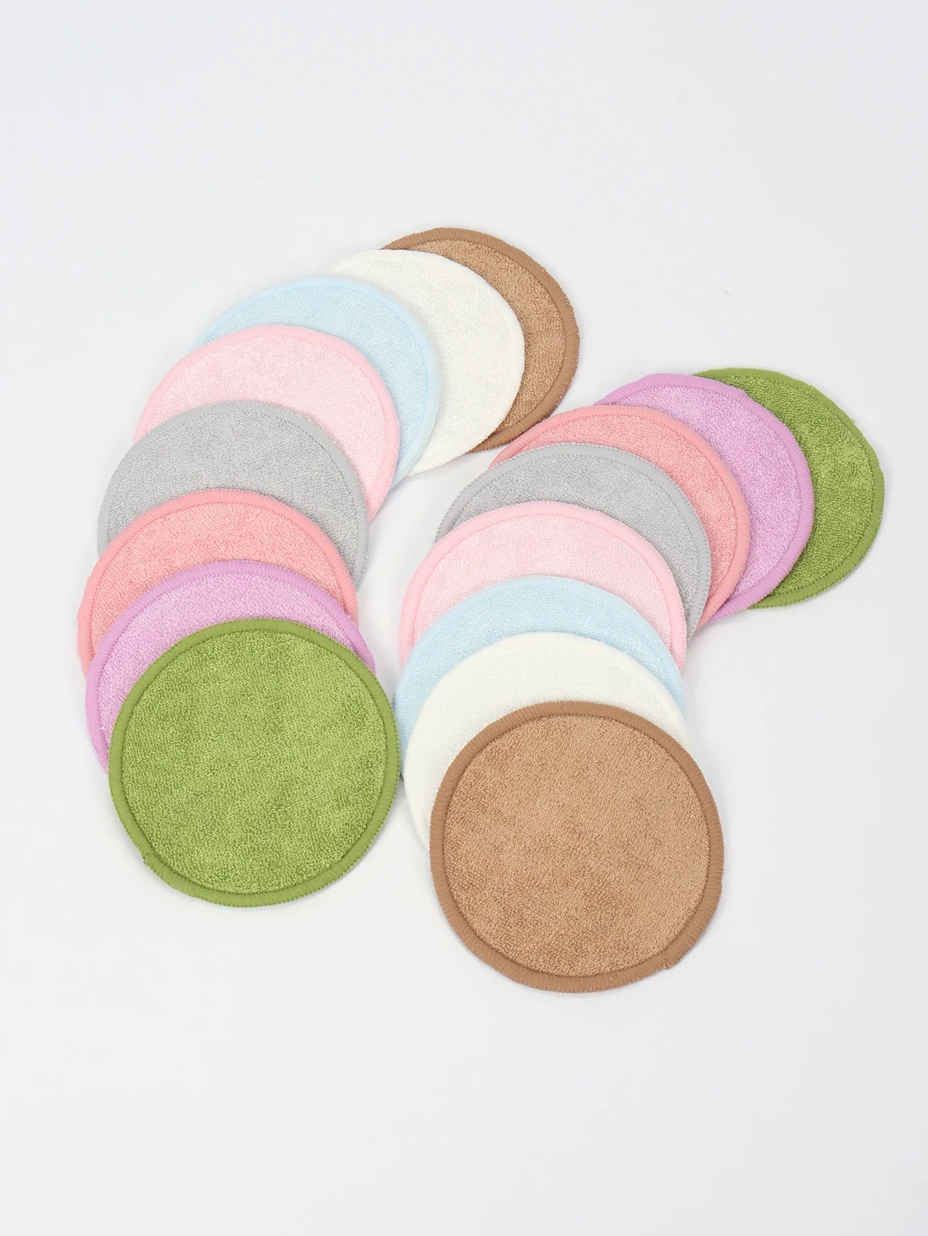 5/10/20 Pack Reusable Makeup Remover Pads Washable Face Cleansing Puff Cloth Clean Sponge Liquid Cream Tools Cosmetic Remover