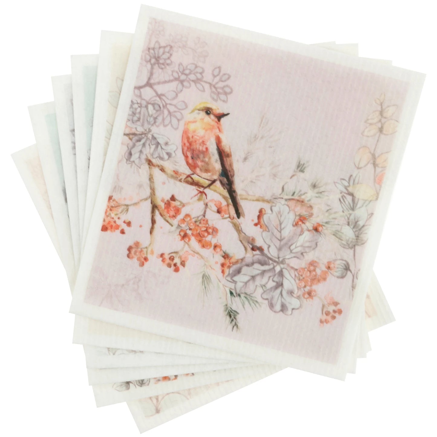Kitchen Cleaning Cloths Dish Towels Cellulose Cotton Cleaning Cloths Absorbent Swedish Rags Soft Reusable Wet Dry Dishcloths
