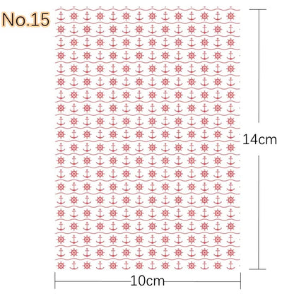 Transfer Paper for Polymer Clay - Forest Floral Design