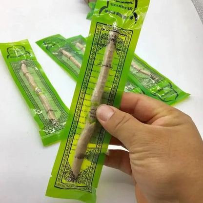 Eco Friendly No Toothpaste Needed Miswak Toothbrush Soft Bristles Traditional Miswak Sticks for Teeth Teeth Whitener Travel