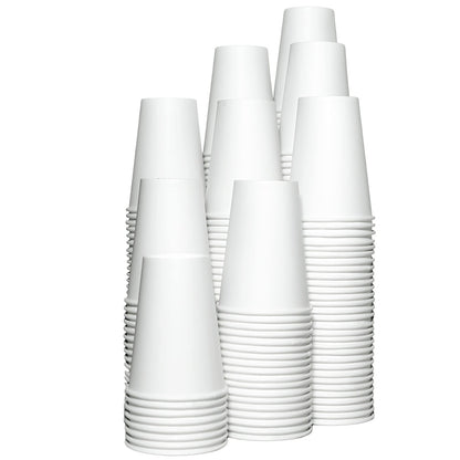 Paper Cups 210ml - Party Supplies, 50/500/1000pcs