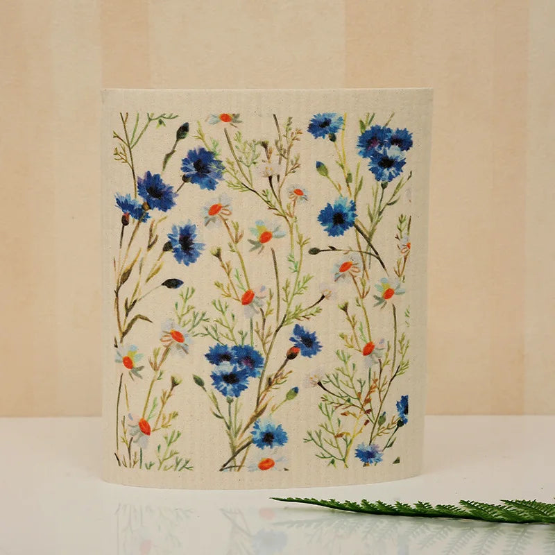 Swedish Dishcloths: Reusable Cactus & Floral Washcloths