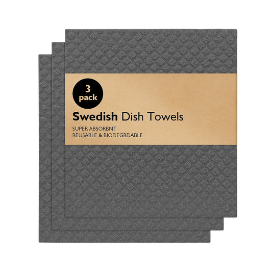 Magic Cleaning Dish Cloths: Absorbent Swedish Dishcloth Set