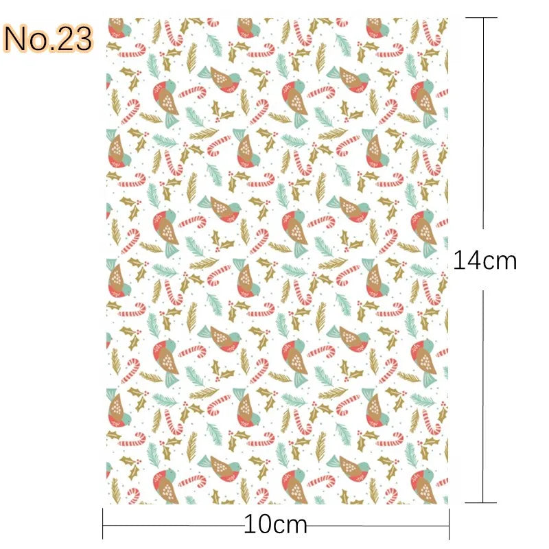 Transfer Paper for Polymer Clay - Forest Floral Design